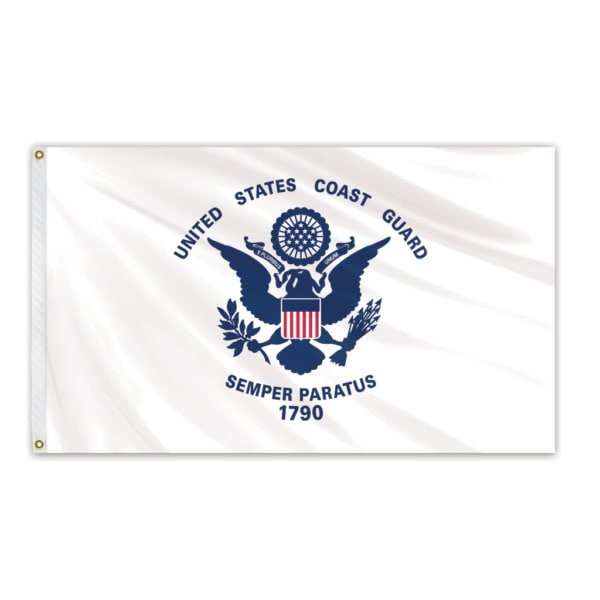Coast Guard Outdoor Fly Bright Flag 3'x5'